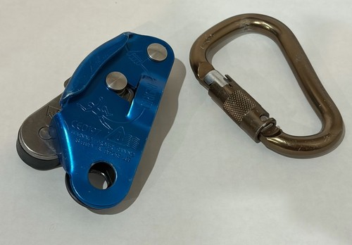 Petzl grigri blue device with - petzl,