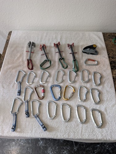 Lot vintage used climbing - of,