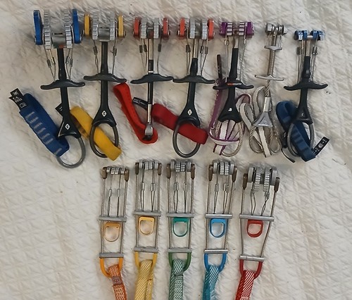 Climbing gear lot black - climbing,